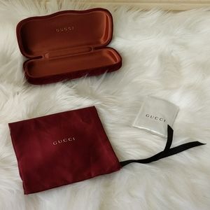 Gucci Velvet Sunglasses Case